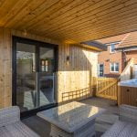 Garden room with hot tub Worthing